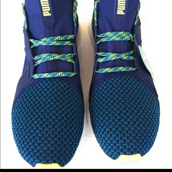 Puma Terrain Mykonos Blue and Yellow - Picture 4 of 4